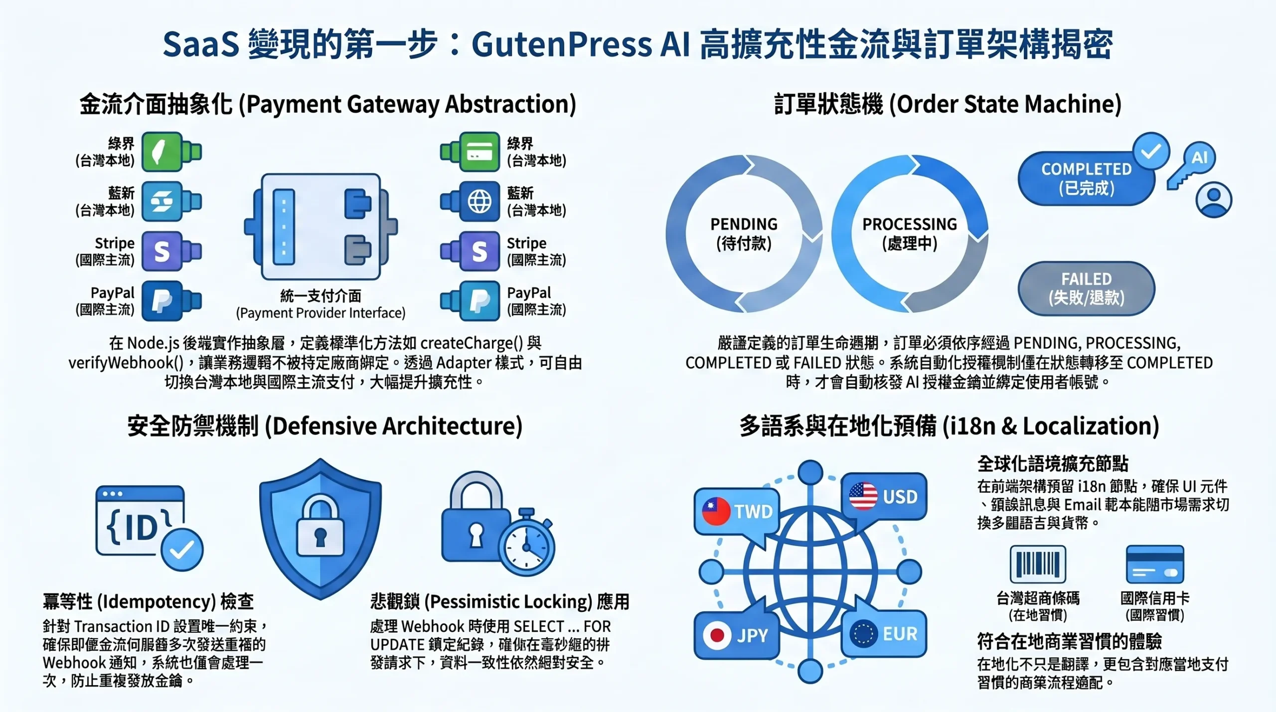 GutenPress AI 開發日誌：Day 19 — SaaS 變現的第一步：如何規劃具備高度擴充性的金流與訂單架構？打造無縫支付體驗的幕後秘辛